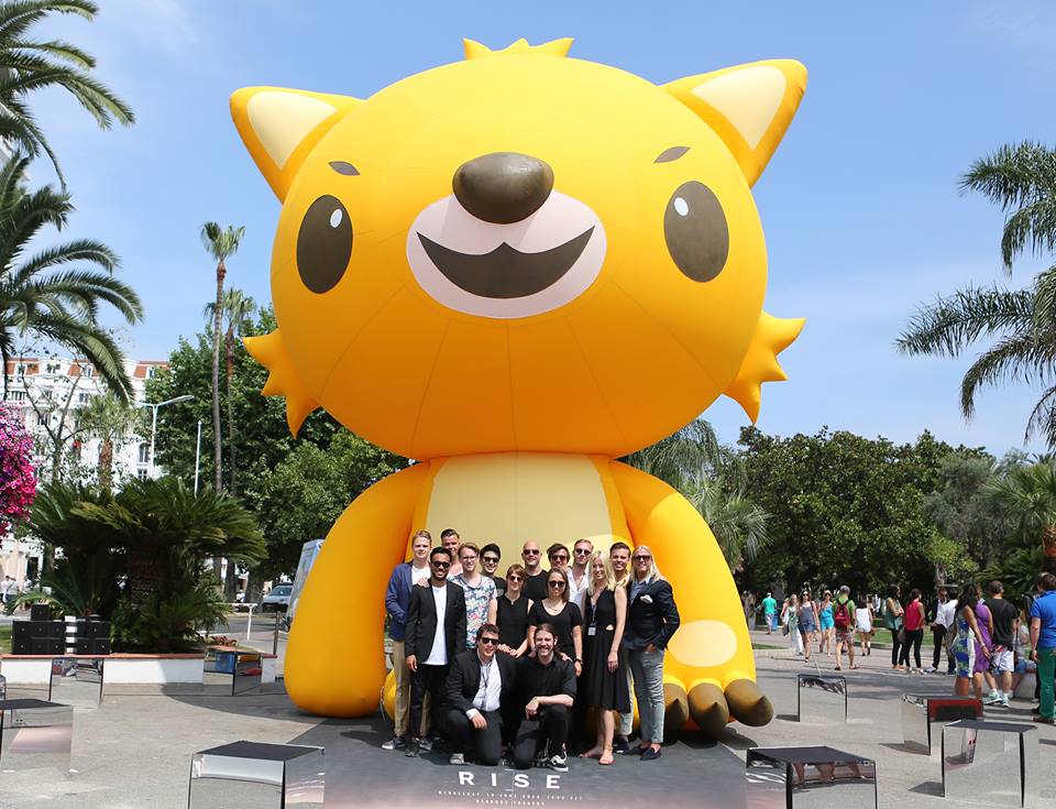 future lions sculpture at cannes